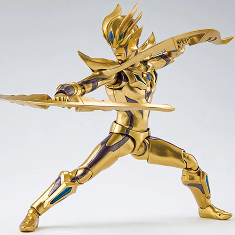 BANDAI Ultraman Zero S.h.f Infinite Shape Sparkling Galaxy Scale Figures 15cm-4