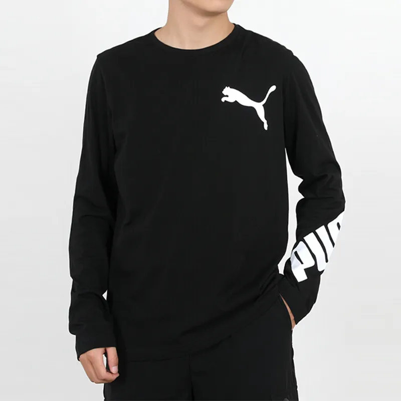 PUMA Sweatshirts Men Black-2