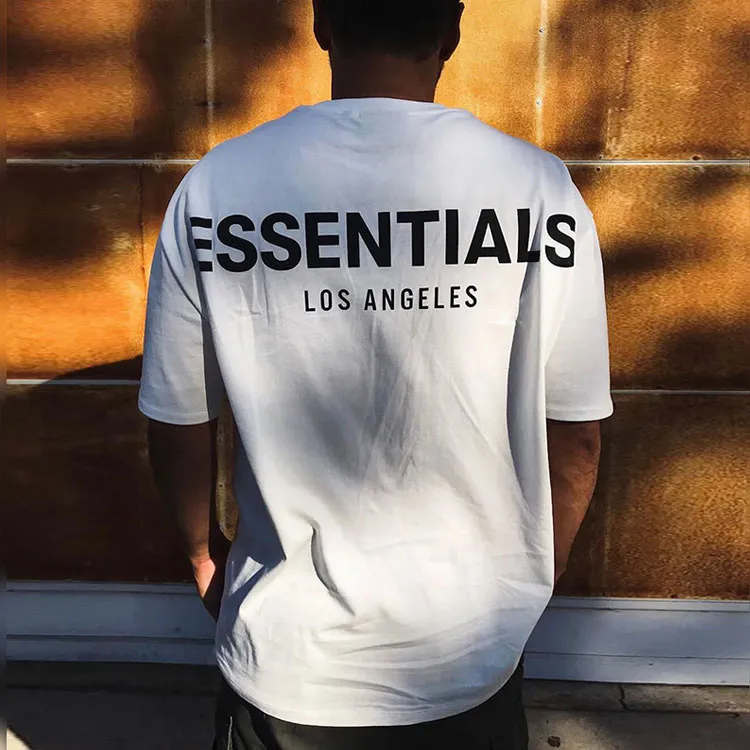 Fear Of God Essentials SS20 T Shirt Unisex White-2
