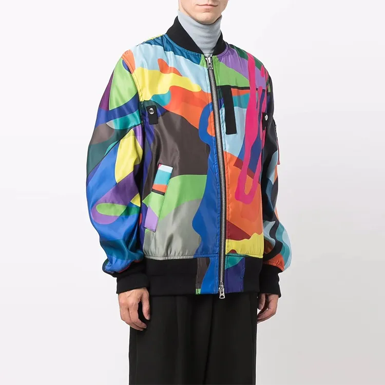 Kaws X Sacai Jackets Men Multicolor-3