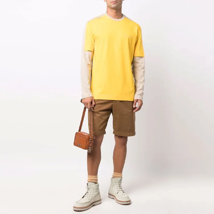 Jacquemus T-Shirts Men Yellow-1