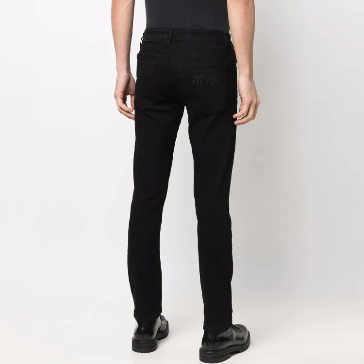 VERSACE JEANS COUTURE Jeans Men Black-3
