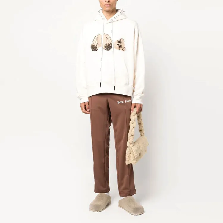PALM ANGELS Punk Bear Hoodie-1