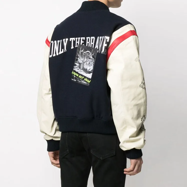 DIESEL Baseball Jacket Men's Multicolor-2