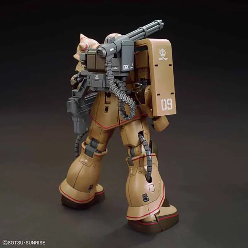 BANDAI HGGTO 1/144 Mobile Suit Gundam THE ORIGIN MSD MS 06K Zaku Cannon 13cm Hobby Model-3