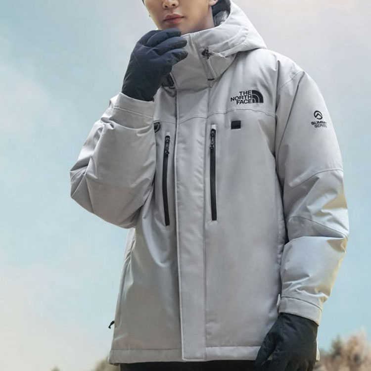 THE NORTH FACE HIMALAYAN ZIP in PARKA Down Jacket Winter