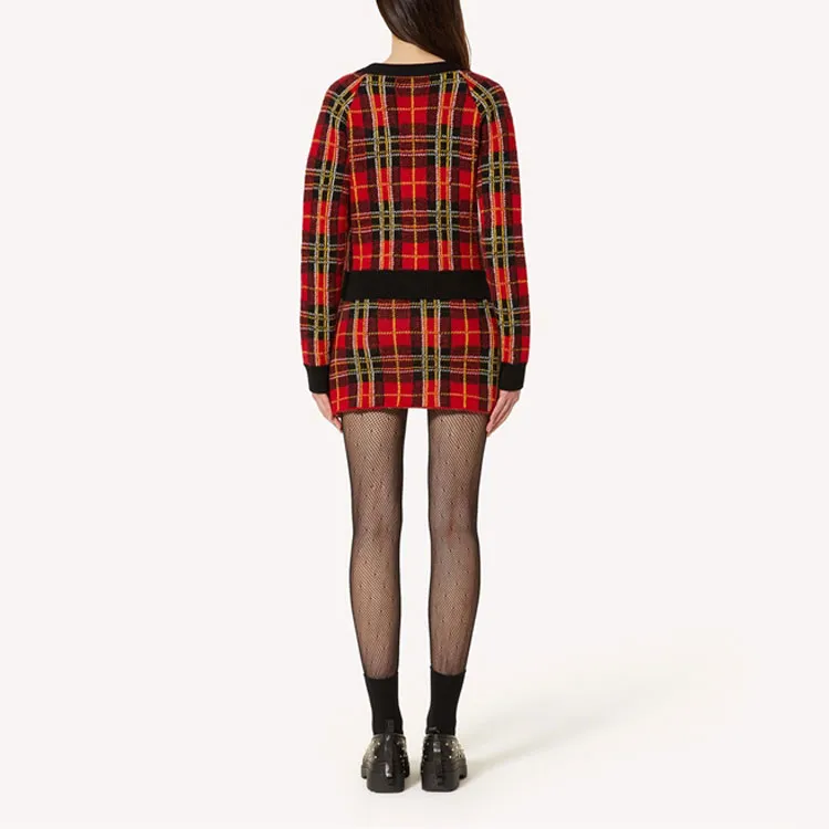 Valentino SS21 Skirt Women's Red-5