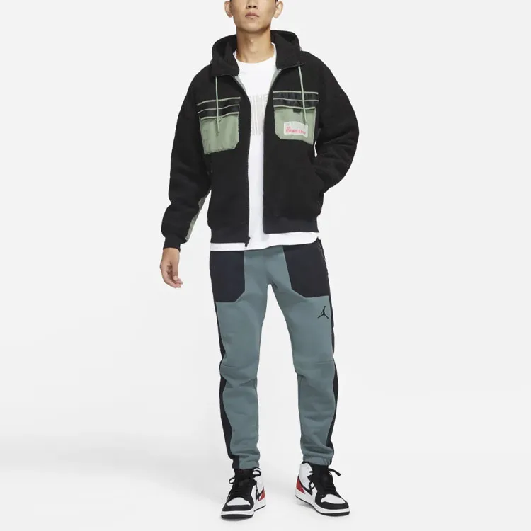 Jordan Velvet Jackets Men Black-1