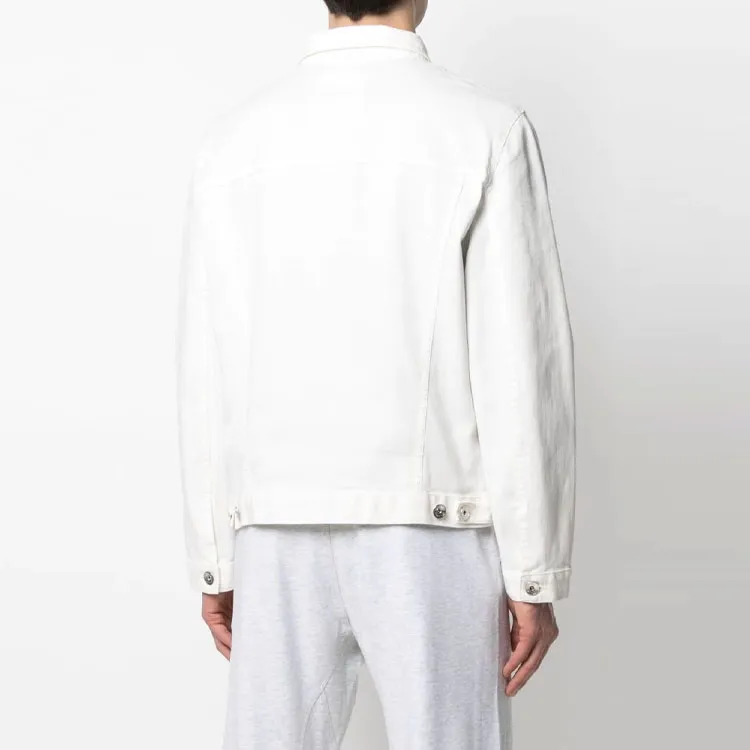 Brunello Cucinelli Denim Jackets Men White-3