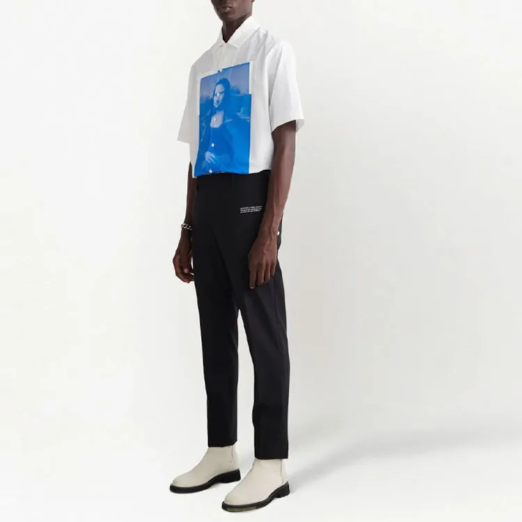 OFF WHITE Corp Tailored Trousers-3