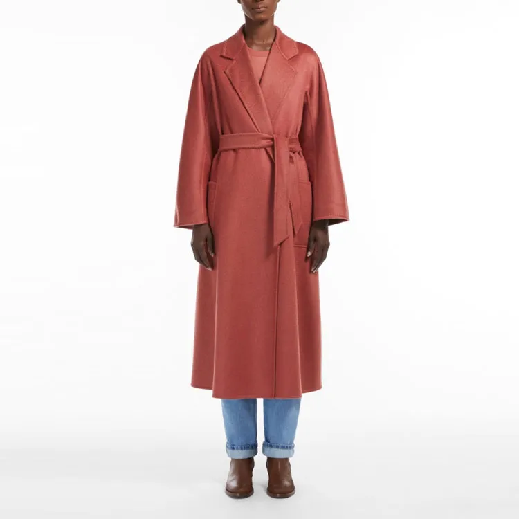 MaxMara Labbro Series Coat Women's Brick Red-2