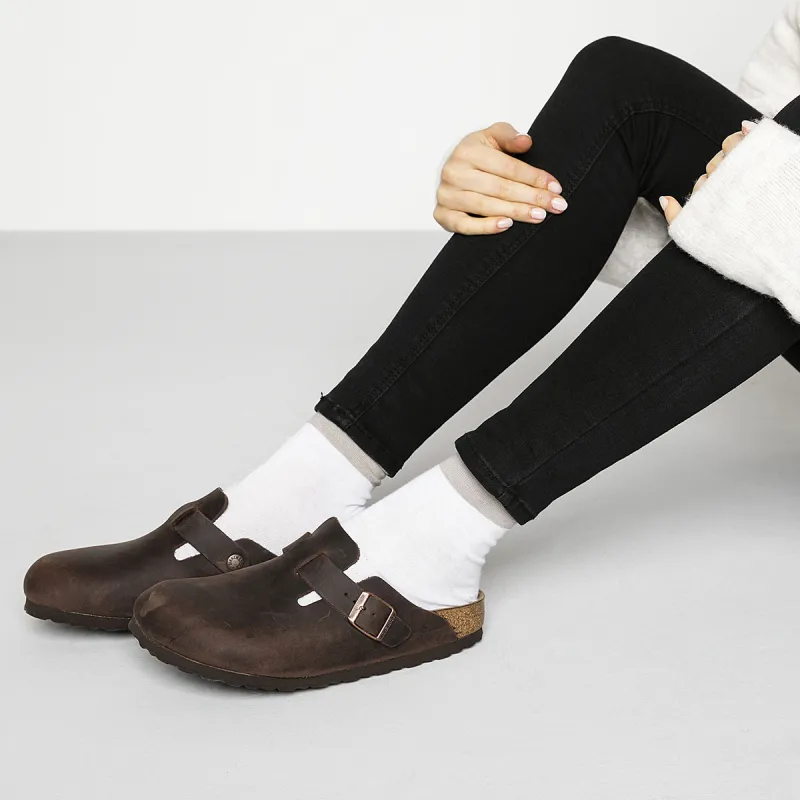 Birkenstock Boston Leather Mules-5