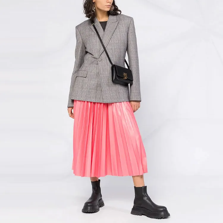 Givenchy Logo Trim Pleated Skirt-1