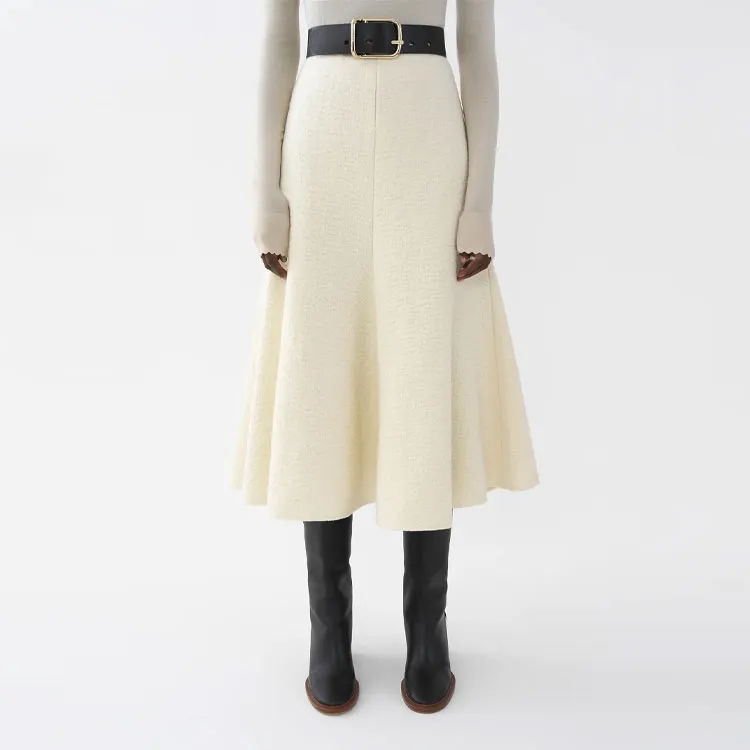 Chloé Casual Long Skirts Women's White-4