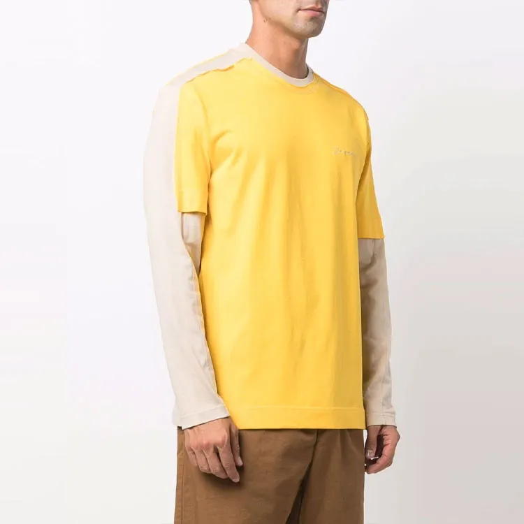 Jacquemus T-Shirts Men Yellow-3
