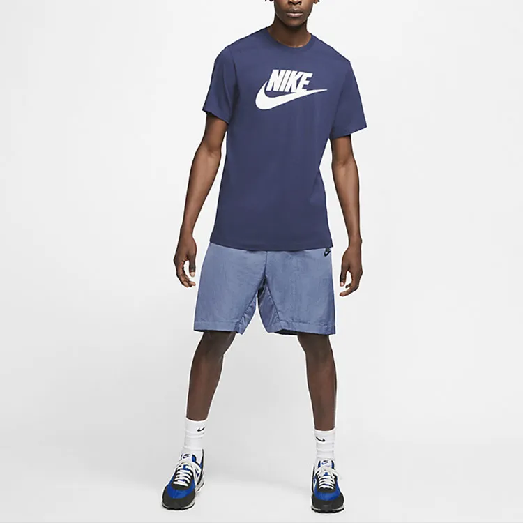 Nike Sportswear T Shirt Men's Dark Navy Blue-2