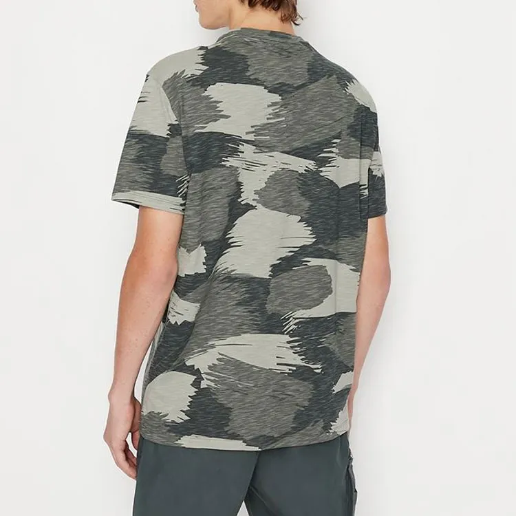 ARMANI EXCHANGE T Shirts Men Green-4
