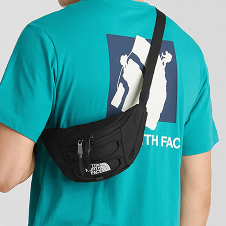 THE NORTH FACE Recycled Polyester Fanny Pack Sling Bags Regular Unisex Black-5