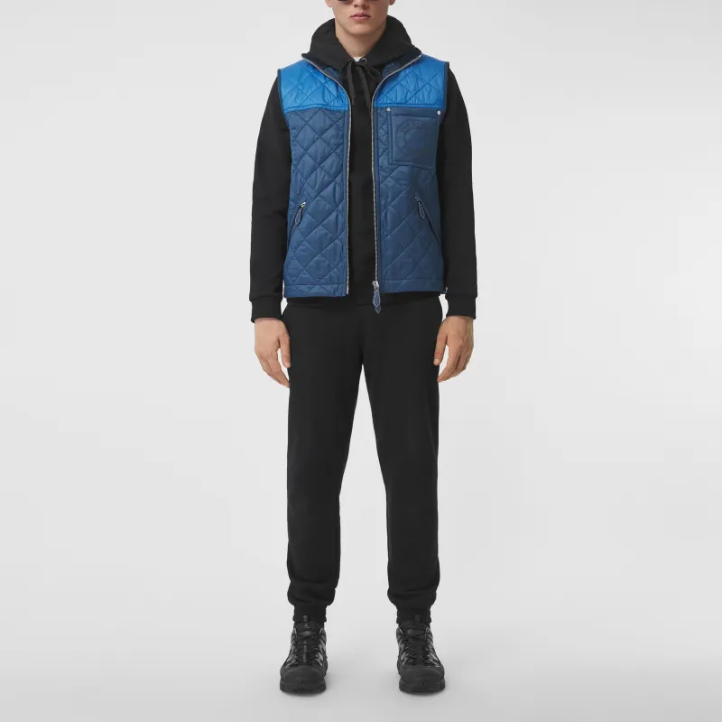 Burberry Vests Men Blue-2