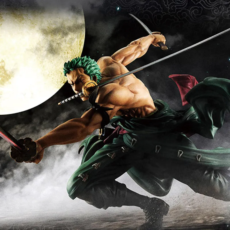 MegaHouse Roronoa Zoro Limited P.o.p One Piece Sanjurokukai Scale Figures-2
