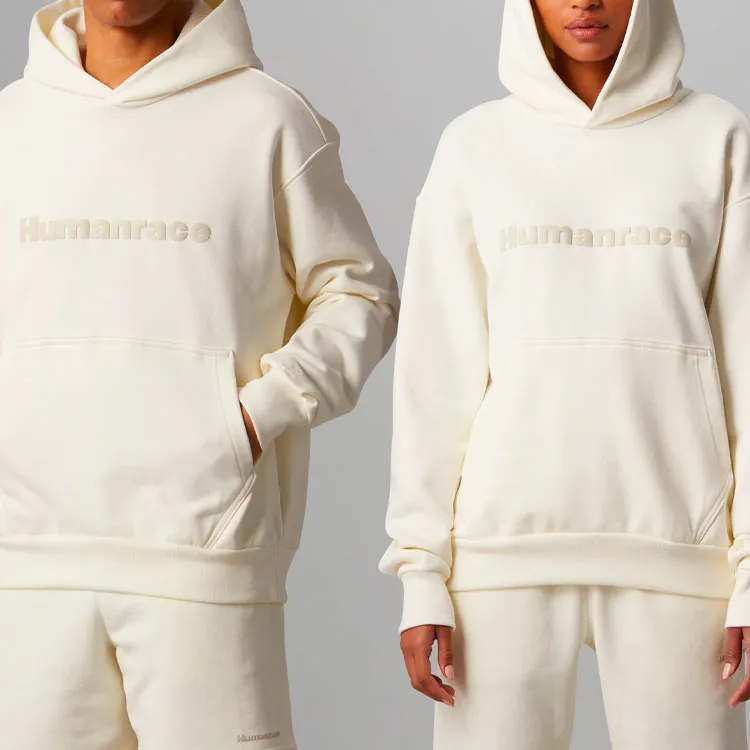 Adidas X Pharrell Williams Humanrace Basic Hoodie 'Off White'-5