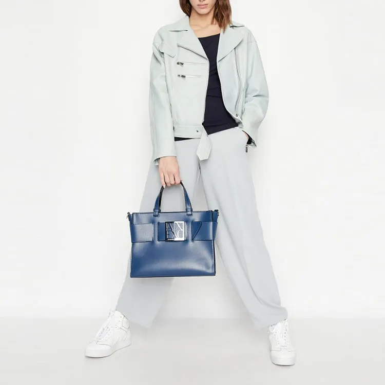 ARMANI EXCHANGE SS22 Knitwear Women's Blue-1