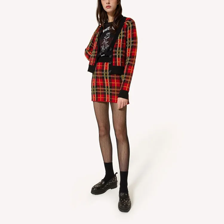 Valentino SS21 Skirt Women's Red-6