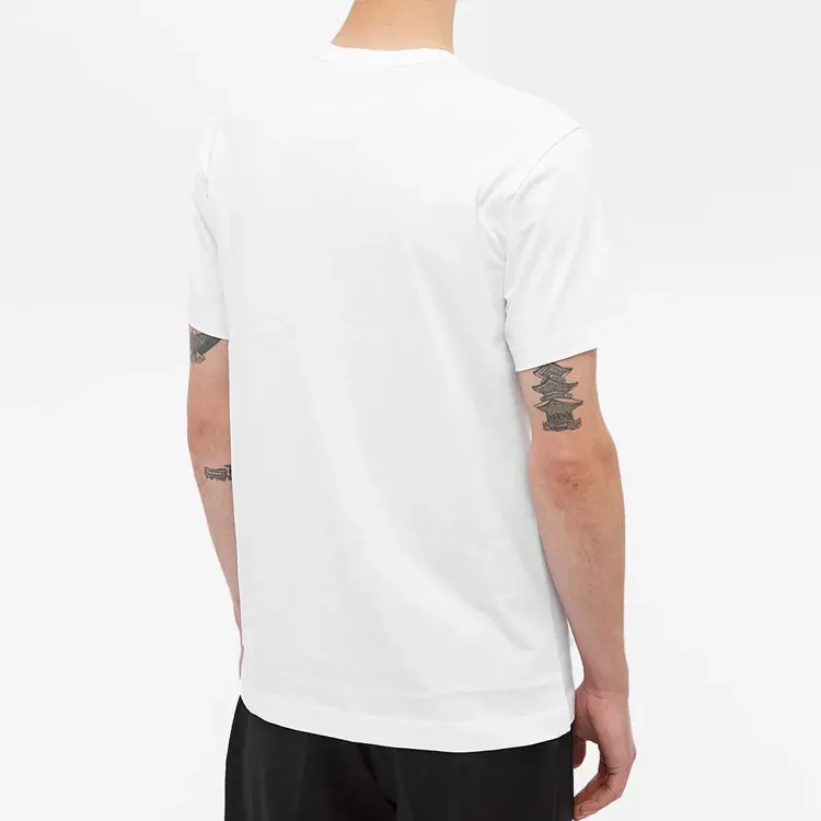 Kaws X CDG T Shirts Unisex White-2