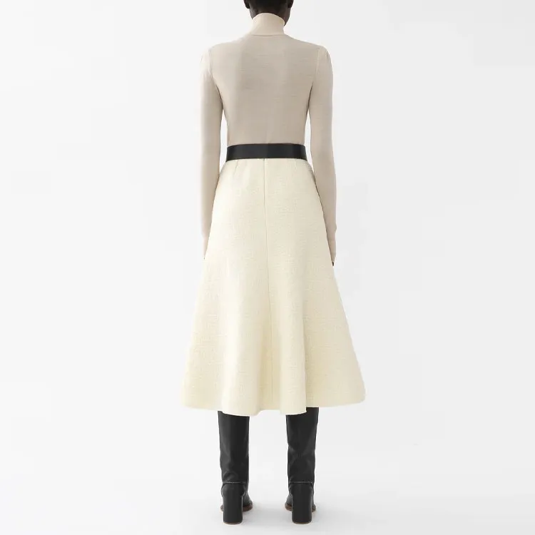Chloé Casual Long Skirts Women's White-3