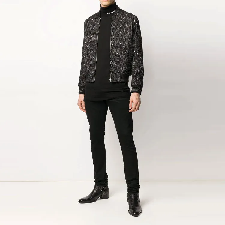 BALMAIN Sweaters Men Black-2