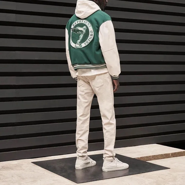 REPRESENT Baseball Jerseys Men Green-3