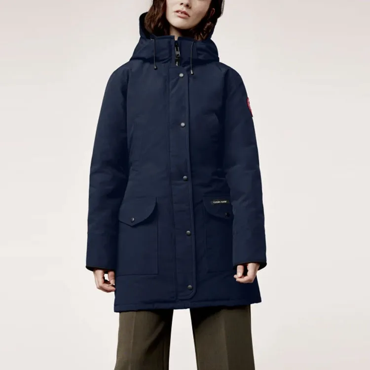 Canada Goose Down Jacket Winter Women's Blue-1