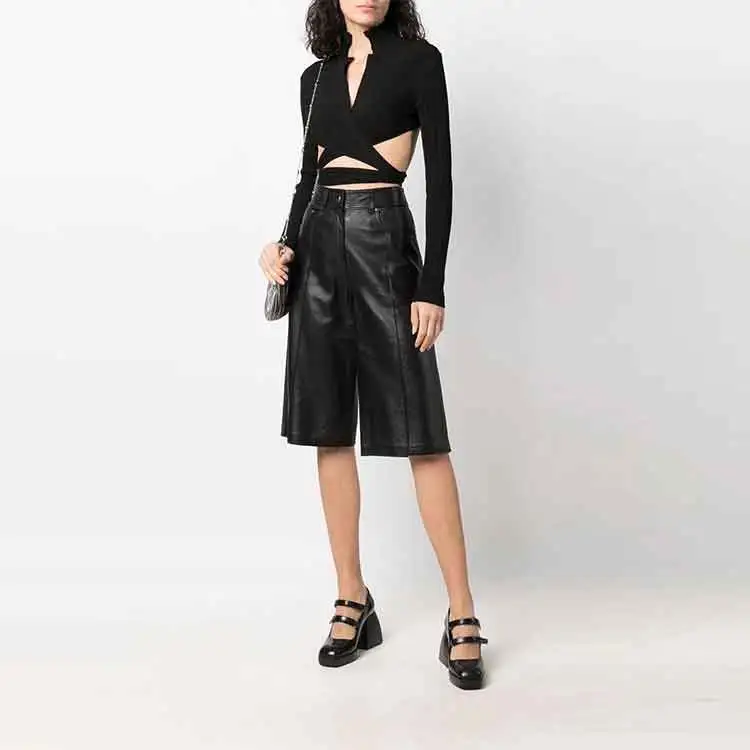 PHILOSOPHY DI LORENZO SERAFINI Cut-Out Long-Sleeved Top-1