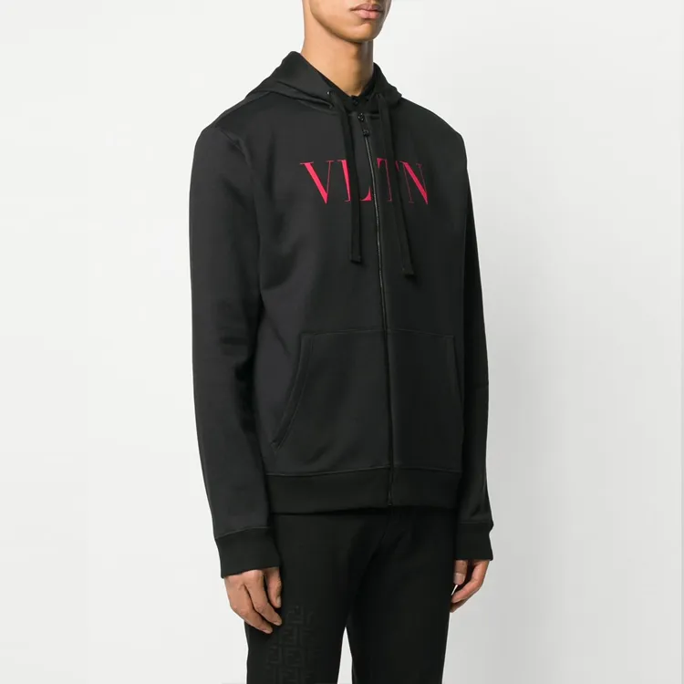 Valentino Jackets Coats Men's Black-2