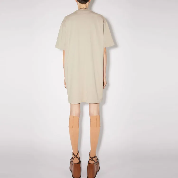 Acne Studios Short Sleeved Dresses Women's Titanium Gray-2
