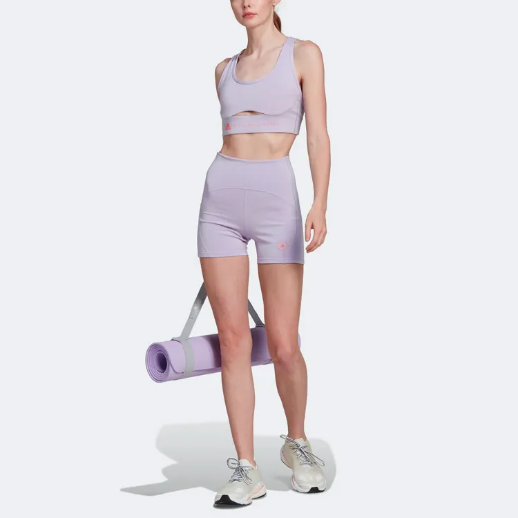 Adidas Casual Shorts Women's Purple-1