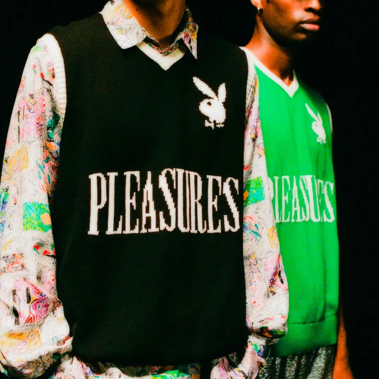 PLEASURES Pb Sweater Vest-3