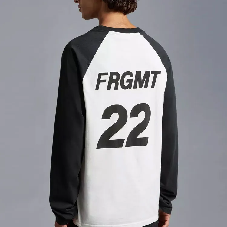 Moncler Hiroshi Fujiwara X Fragment Logo Long Sleeve T Shirt-1