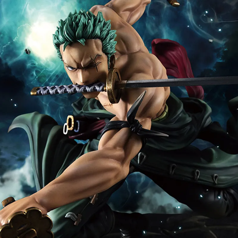 MegaHouse Roronoa Zoro Limited P.o.p One Piece Sanjurokukai Scale Figures-3