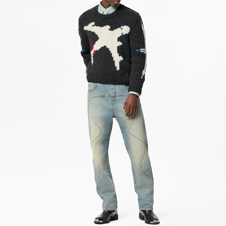 LOUIS VUITTON Lv Plane Chunky Crewneck-1