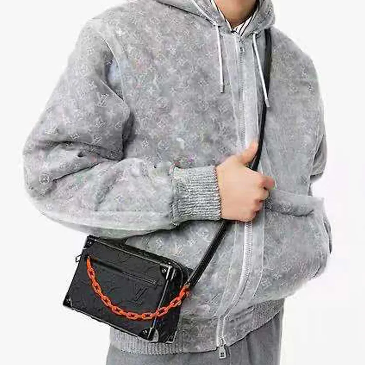 LOUIS VUITTON Mini Soft Trunk Monogram Black-4