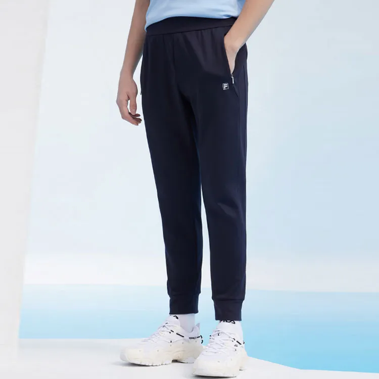 FILA Knitted Sweatpants Men Legend Blue-5