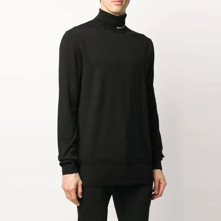 BALMAIN Sweaters Men Black-4