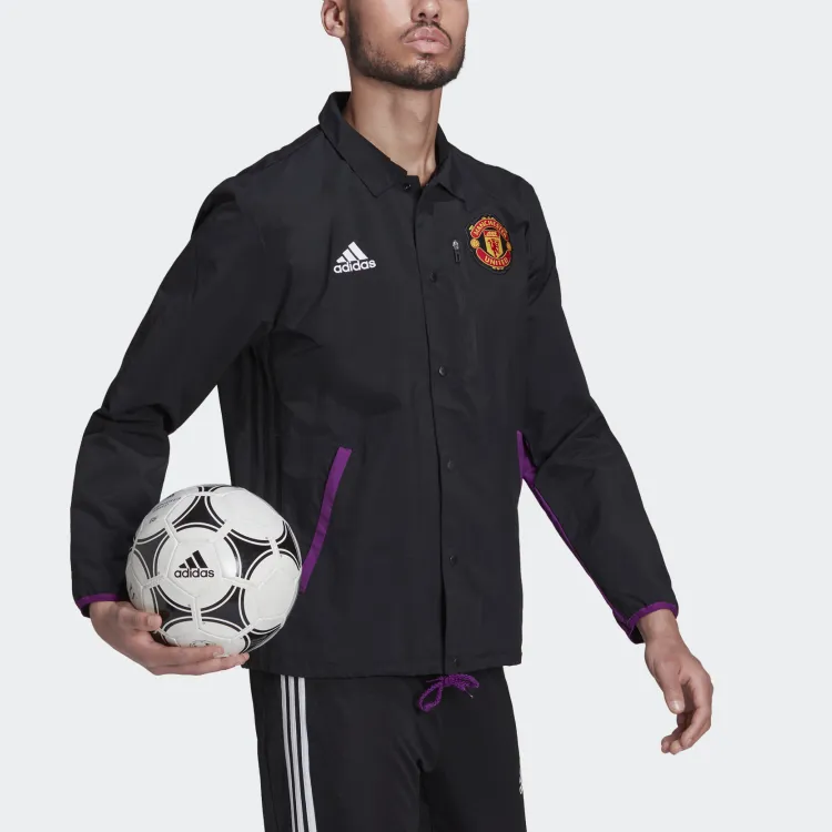 Adidas MUFC Jackets Men Black-3