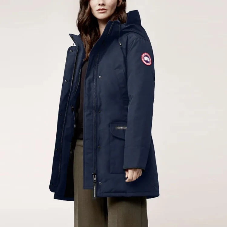 Canada Goose Down Jacket Winter Women's Blue-4