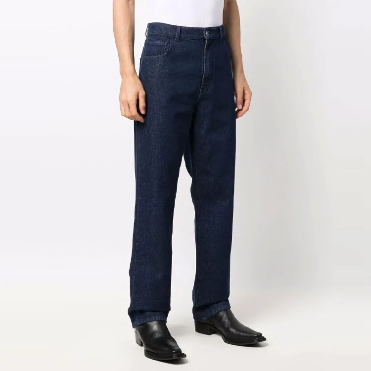RAF SIMONS Jeans Men Blue-3