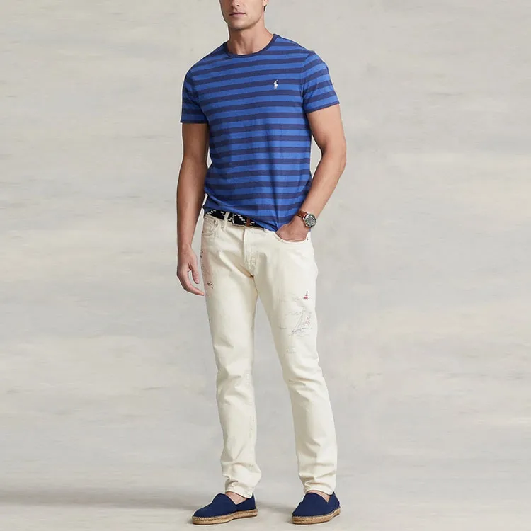 Polo Ralph Lauren T Shirts Men Blue-1