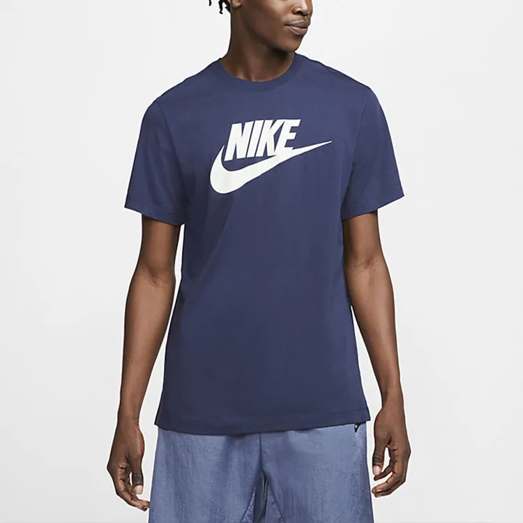 Nike Sportswear T Shirt Men's Dark Navy Blue-4