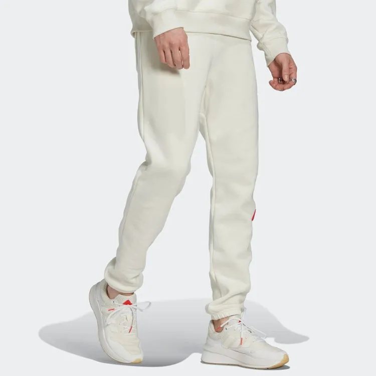 Adidas Knitted Sweatpants Men White-4