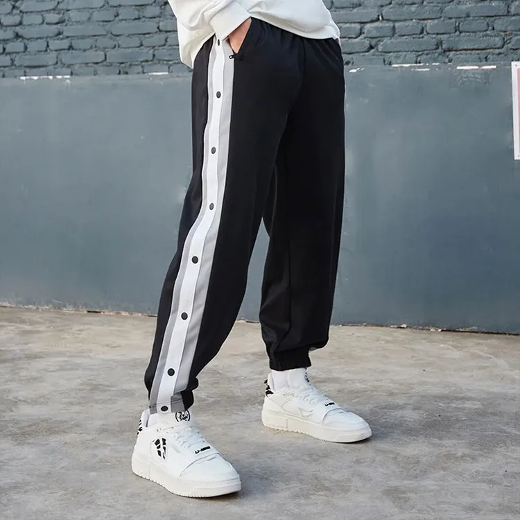 LiNing Basketball Collection Sports Pants Men's Black-5
